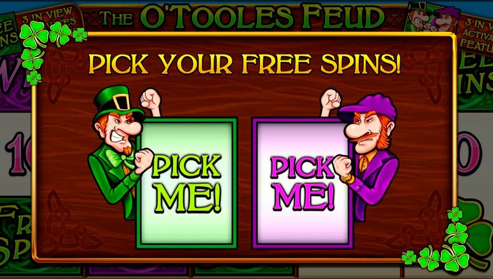 The O'Tooles Feud slot - Free Spins