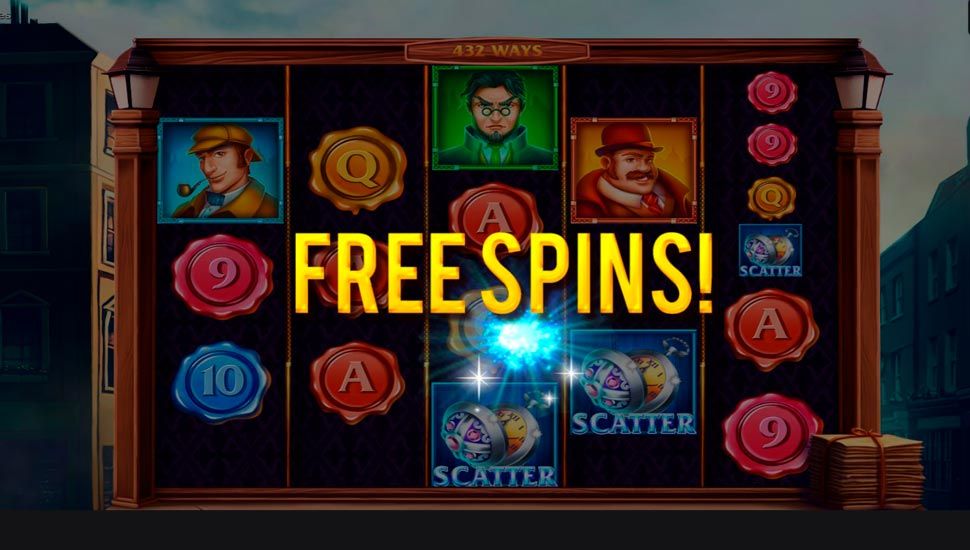 The secret of holmes slot - free spins