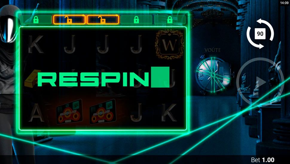 The vault slot - Respin Feature