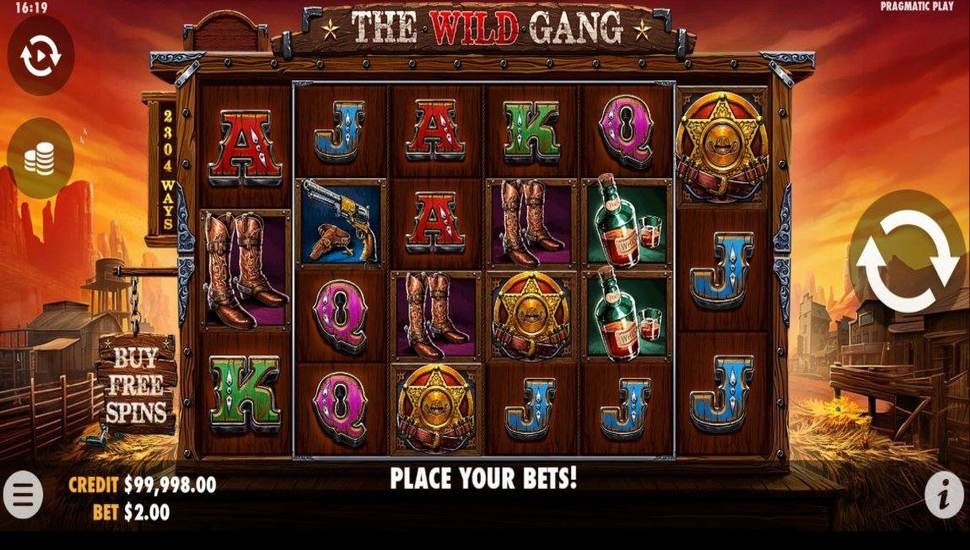 The Wild Gang slot mobile