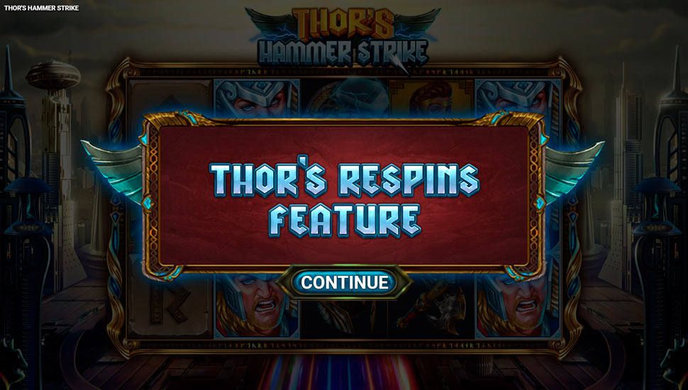 Thor's Hammer Strike slot Thor’s Respins