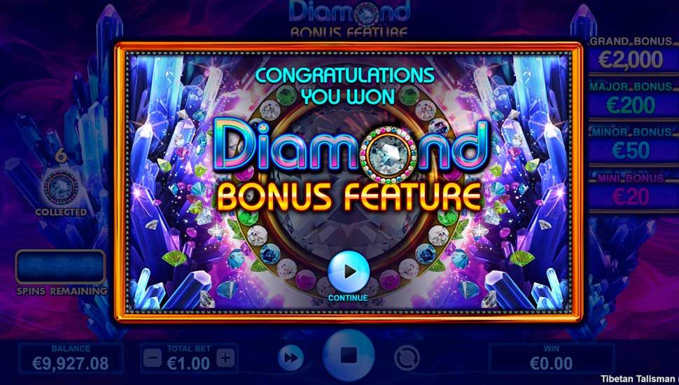 Tibetan Talisman slot Diamond Feature