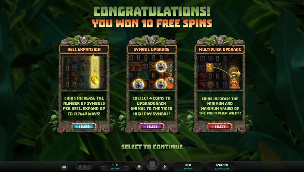 Tiger Shrine slot bonus