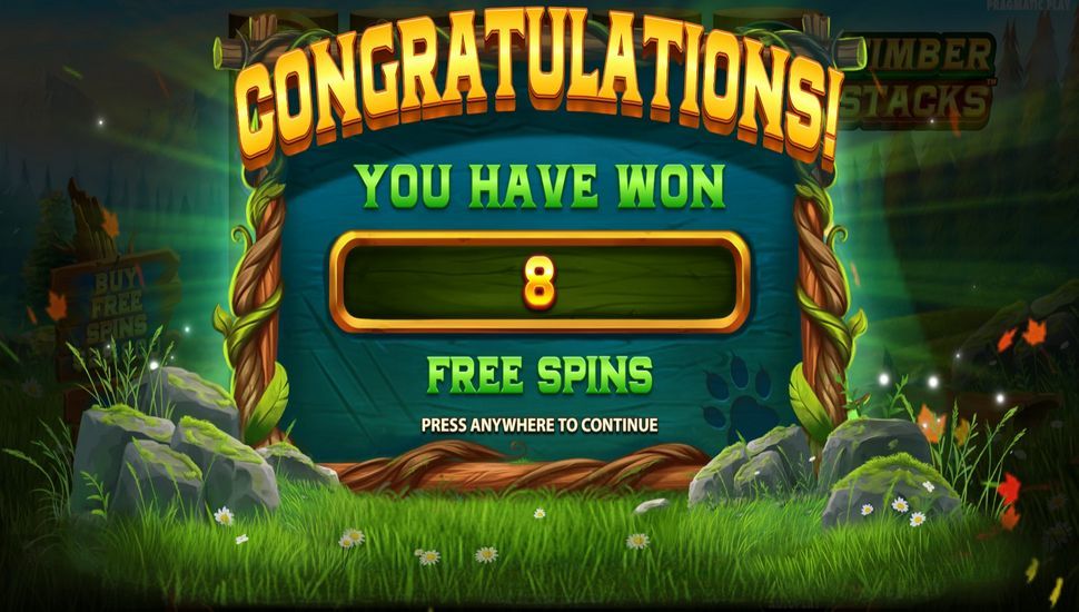 Timber Stacks free spins