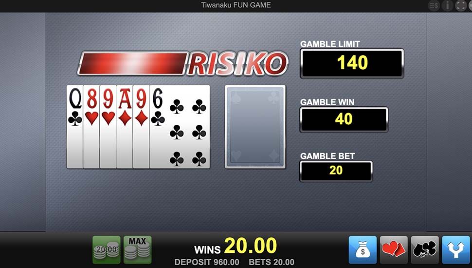 Tiwanaku slot Bonus Gamble