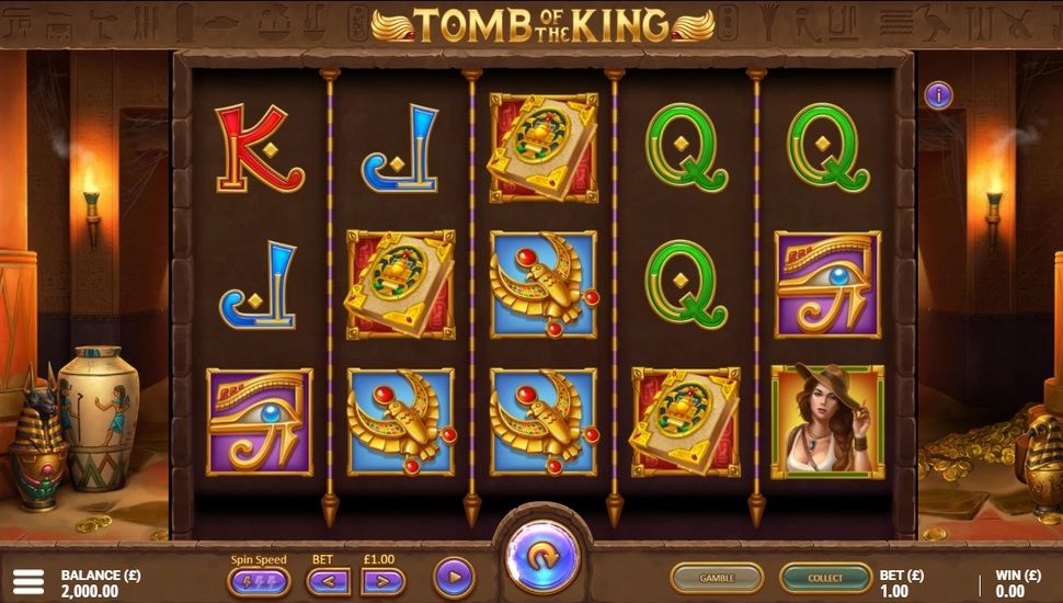 Tomb of the King Slot preview
