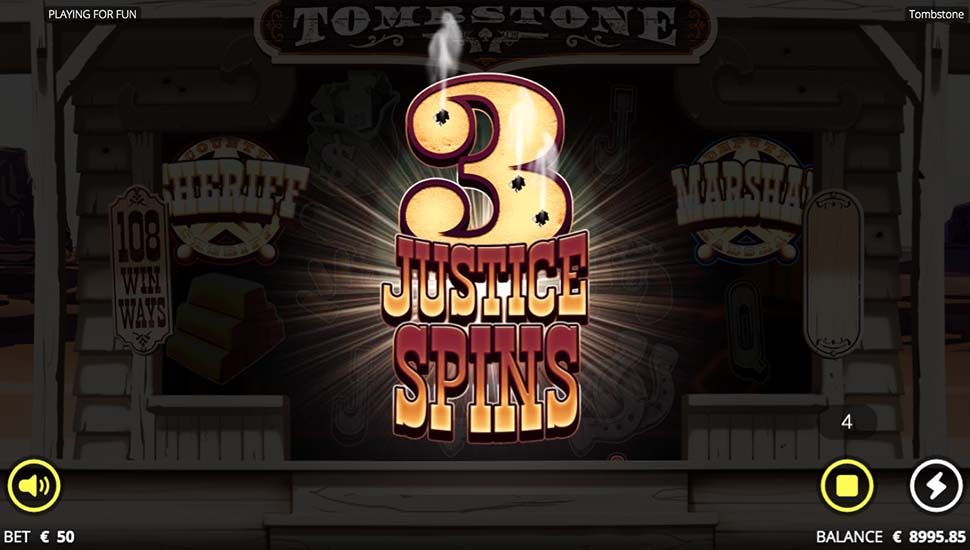 Tombstone slot Justice Spins