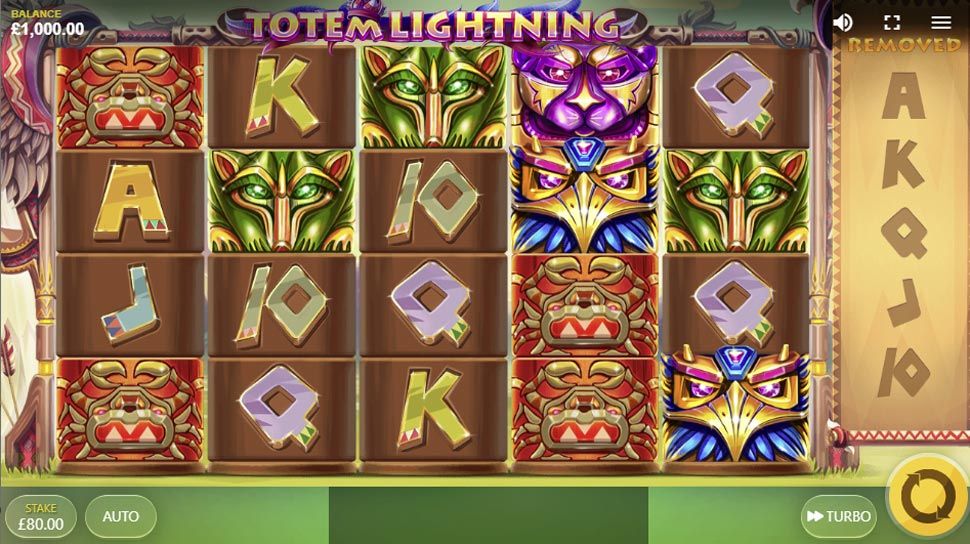 Totem Lightning Online Slot by Red Tiger