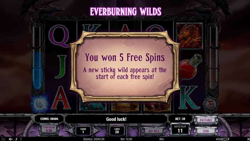 Tower quest slot Red Potion Free Spins