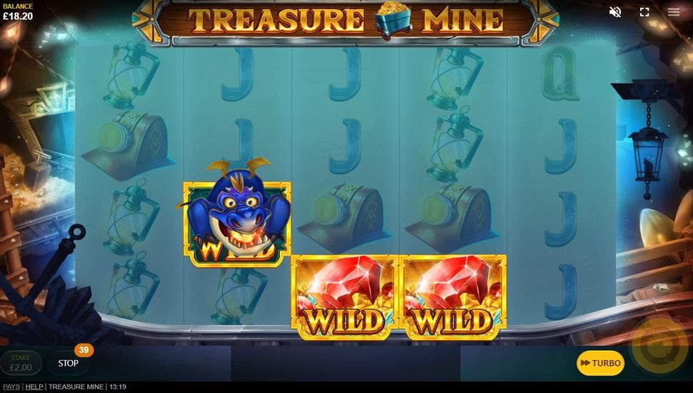 Treasure Mine Slot - Wilds