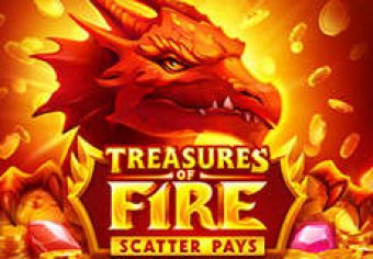 Treasures of Fire Scatter Pays logo