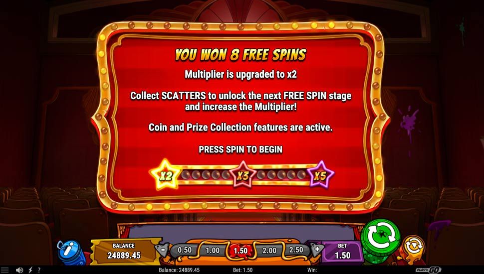 treats of terror slot free spins