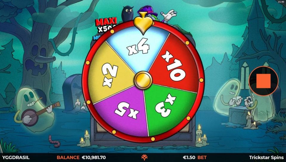 Trickstar Spins slot Full-Reels Multiplier