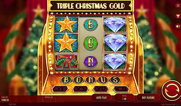 Triple Christmas Gold