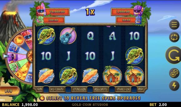 Triple Tiki Super Free Spins