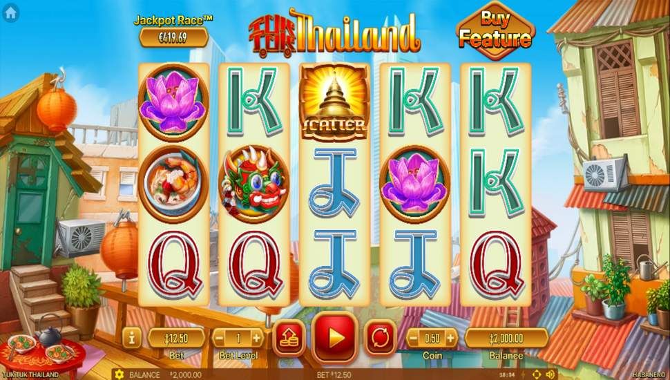 Tuk Tuk Thailand slot gameplay