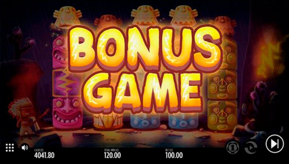 Turning totems slot - bonus game