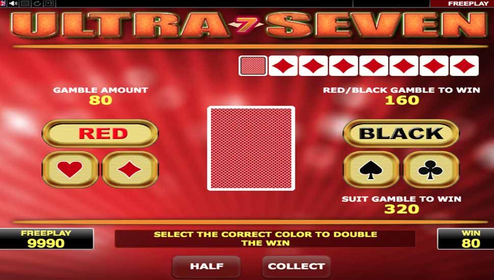 Ultra Seven slot gamble