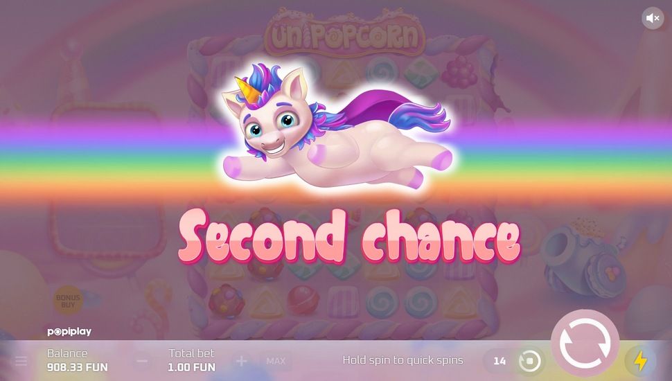 Unipopcorn slot Second Chance