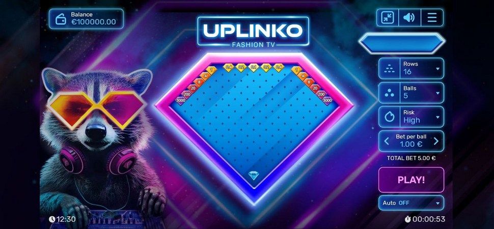 Uplinko Fashion TV instant game mobile