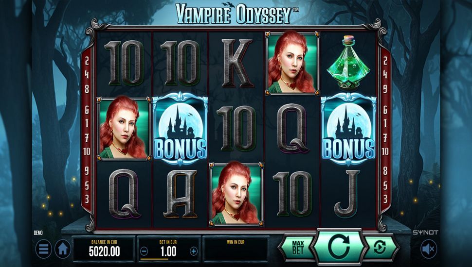 Vampire Odyssey gameplay