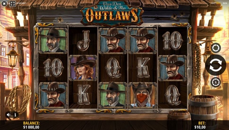 Van Der Wilde and The Outlaws Slot preview