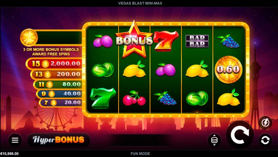 Vegas Blast Mini-Max