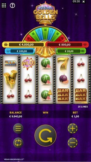 Vegas Golden Bells Slot Mobile