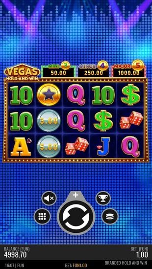 Vegas Hold and Win slot mobile