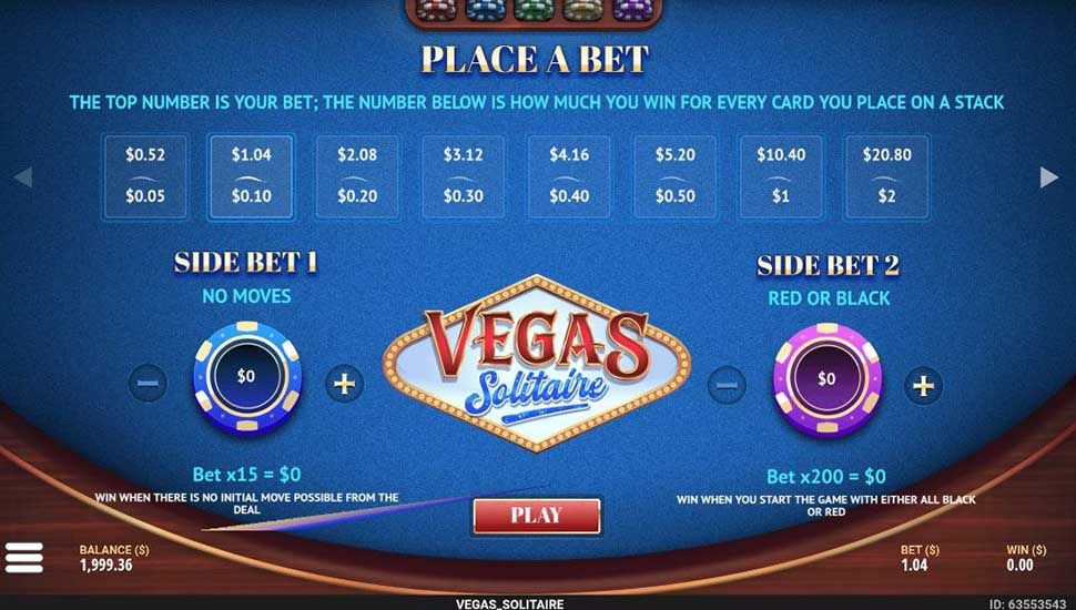 Vegas Solitaire slot mobile
