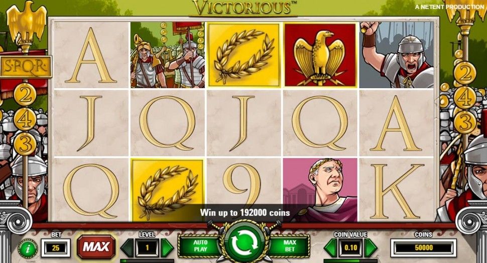 Victorious Online Slot by NetEnt