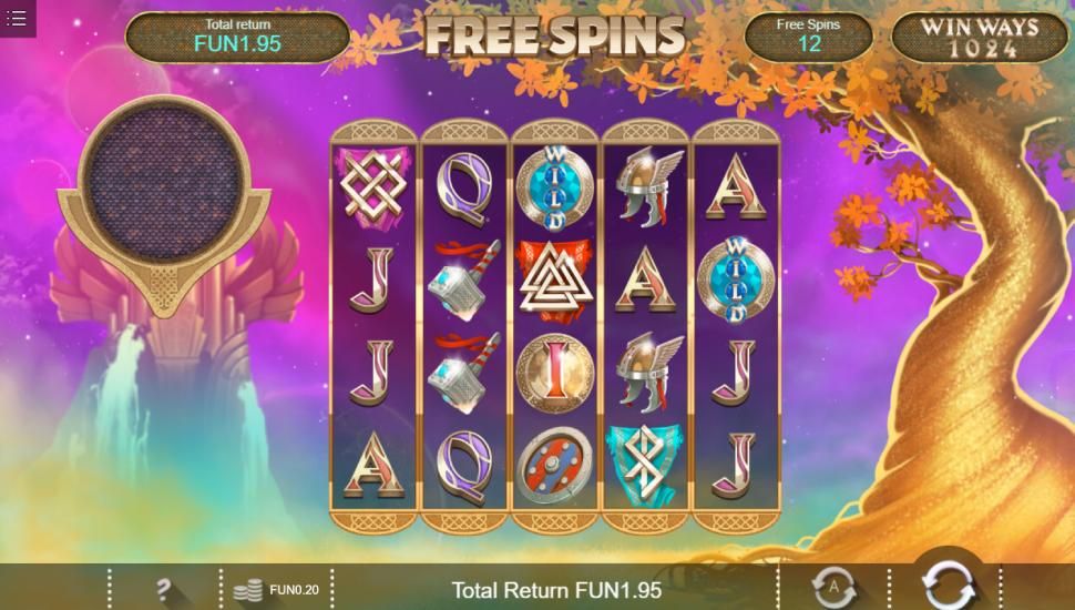 Viking Wilds slot - free spins