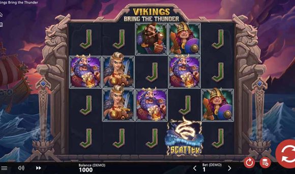 Vikings Bring The Thunder