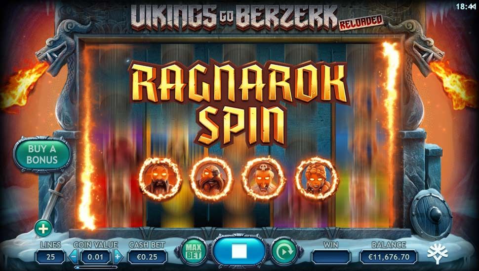 Vikings Go Berzerk Reloaded slot machine