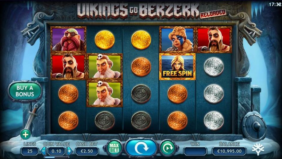 Vikings Go Berzerk Reloaded Theme