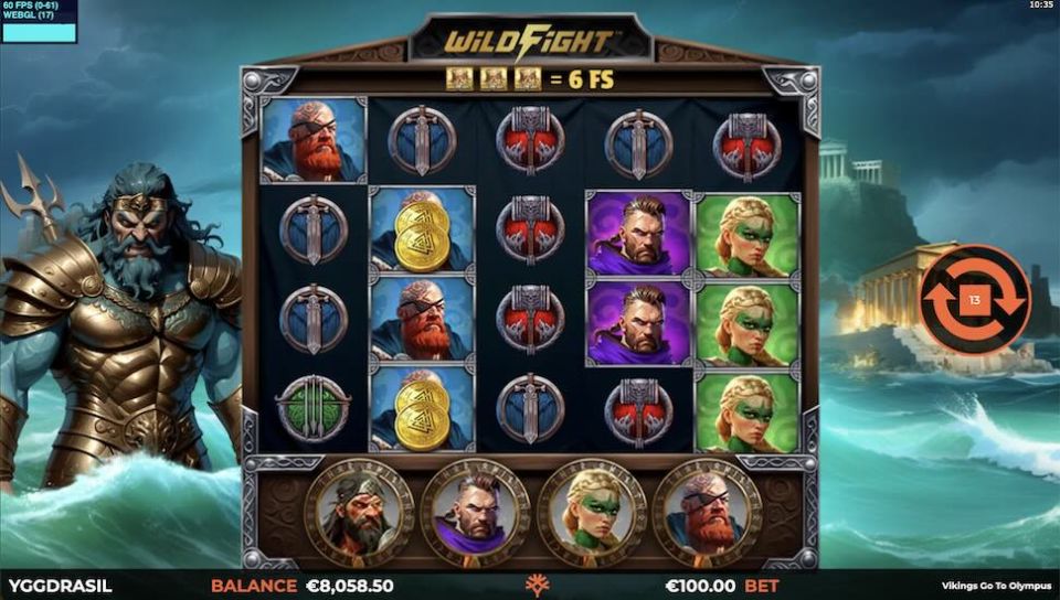 Vikings Go To Olympus slot Rage Collection
