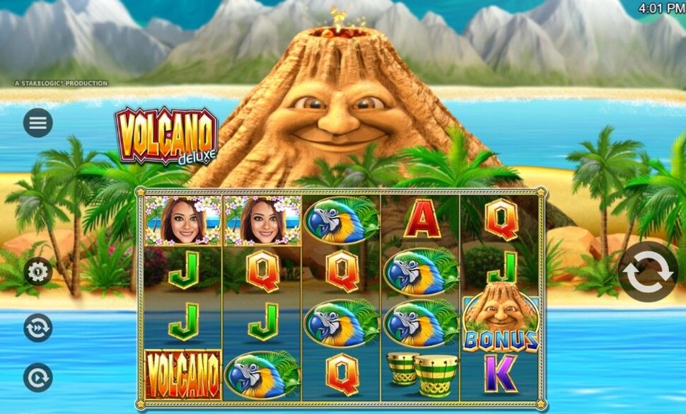 Volcano Deluxe Online Slot by StakeLogic