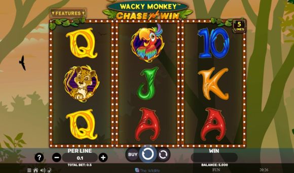 Wacky Monkey Chase 'N' Win 