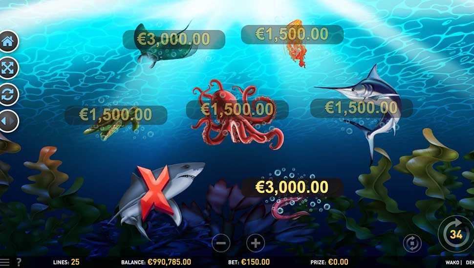 Wako slot - Fishing Bonus