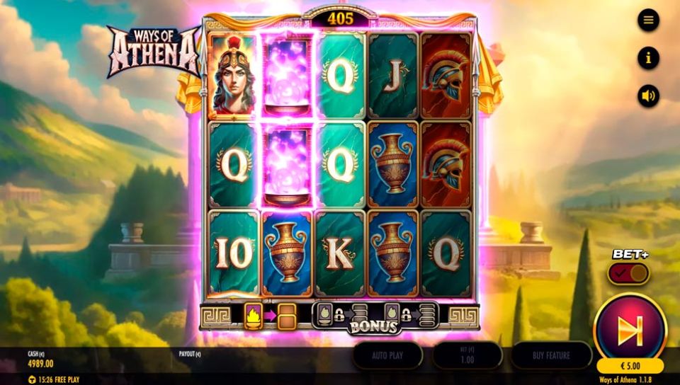 Ways of Athena Slot Matching Mystery symbol