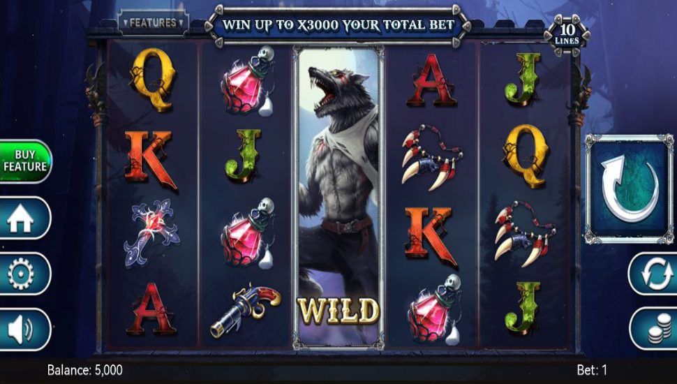 Werewolf the Becoming slot mobile