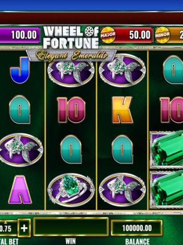 Wheel of Fortune Elegant Emeralds