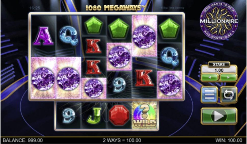 Who Wants To Be a Millionaire Megaways
