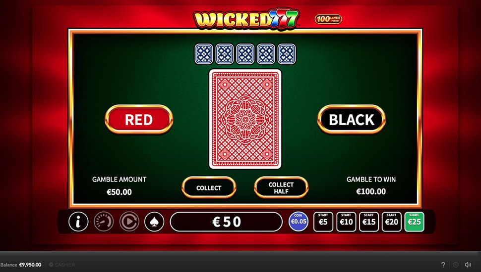 Wicked 777 slot machine