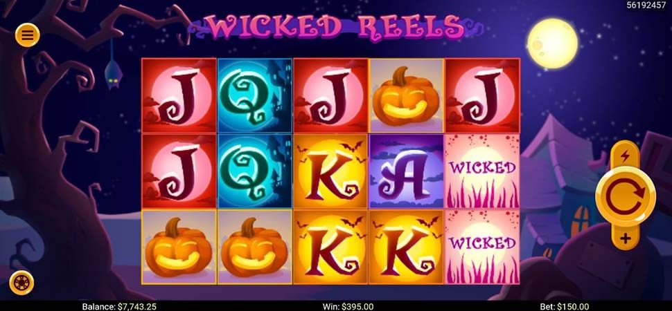 Wicked Reels slot mobile
