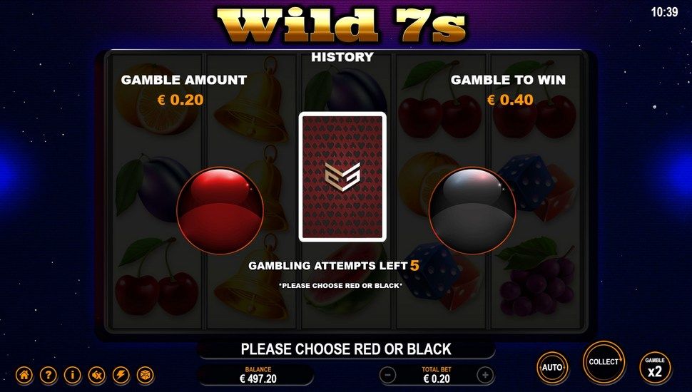 Wild 7s slot gamble