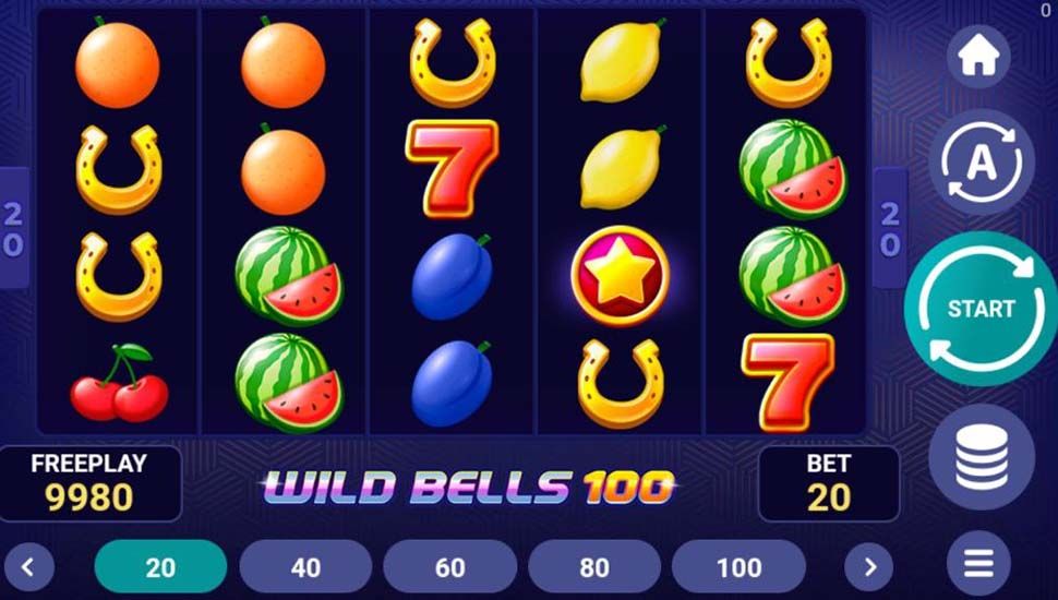 Wild Bells 100 slot mobile