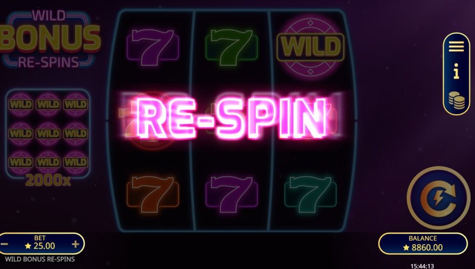 Wild Bonus Respins slot machine