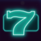 Turquoise seven symbol