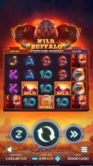 Wild Buffalo Fortune Wheel slot mobile